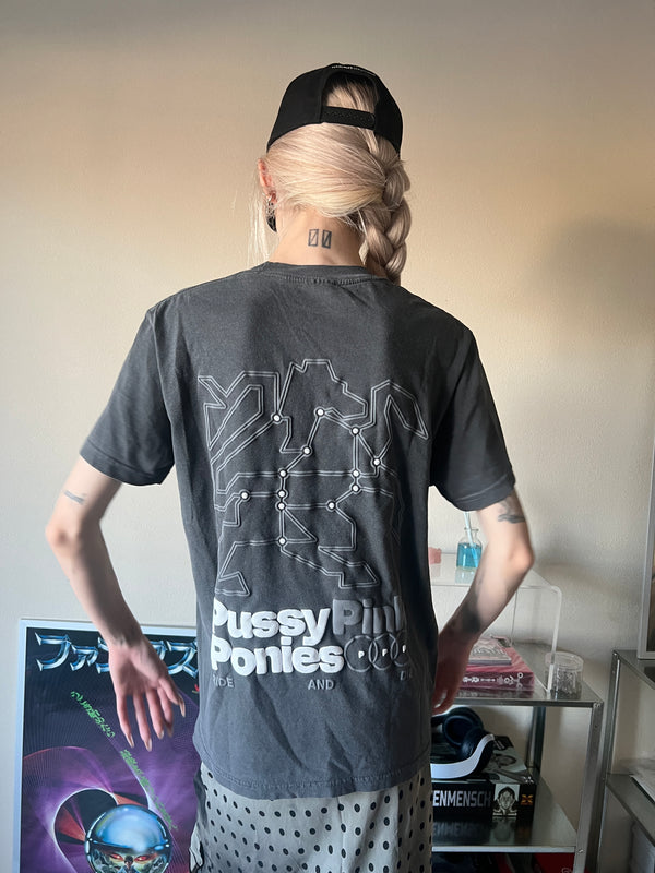 “Pussy Pink Ponies” Squad Tee (Pepper Black)