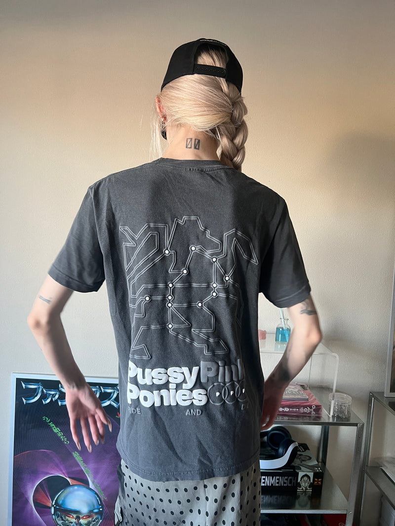 “Pussy Pink Ponies” Squad Tee (Pepper Black)