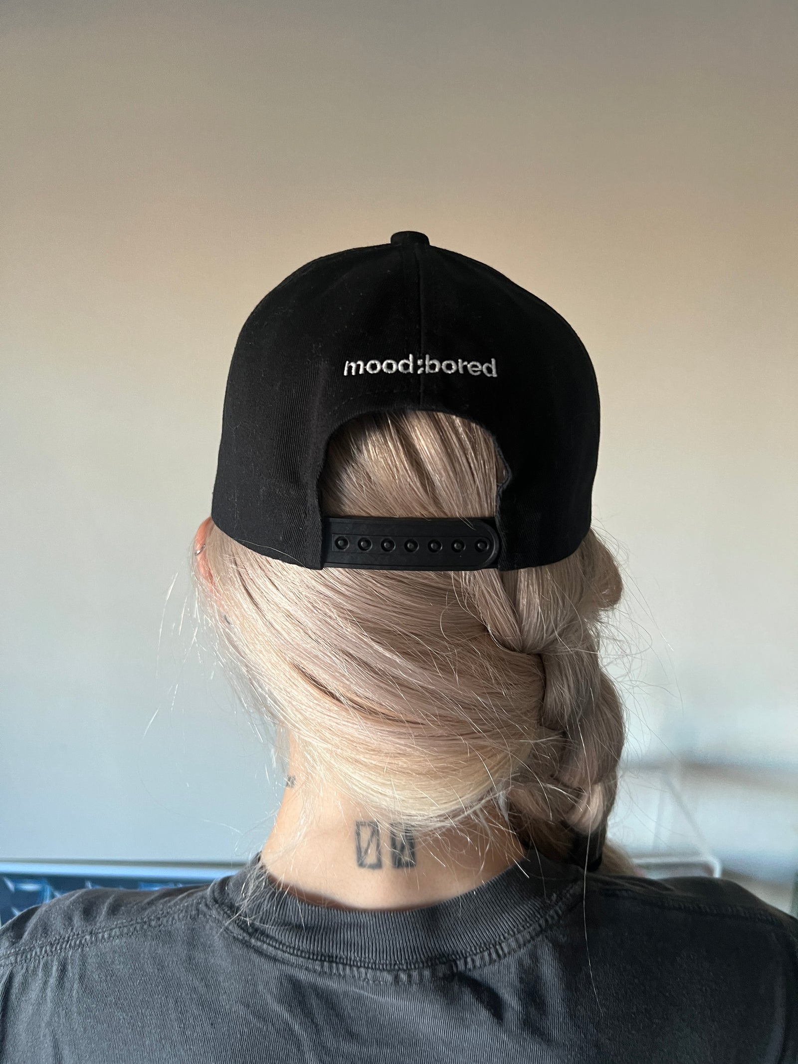 mood:bored” Cap (Black) – PETRICHOR