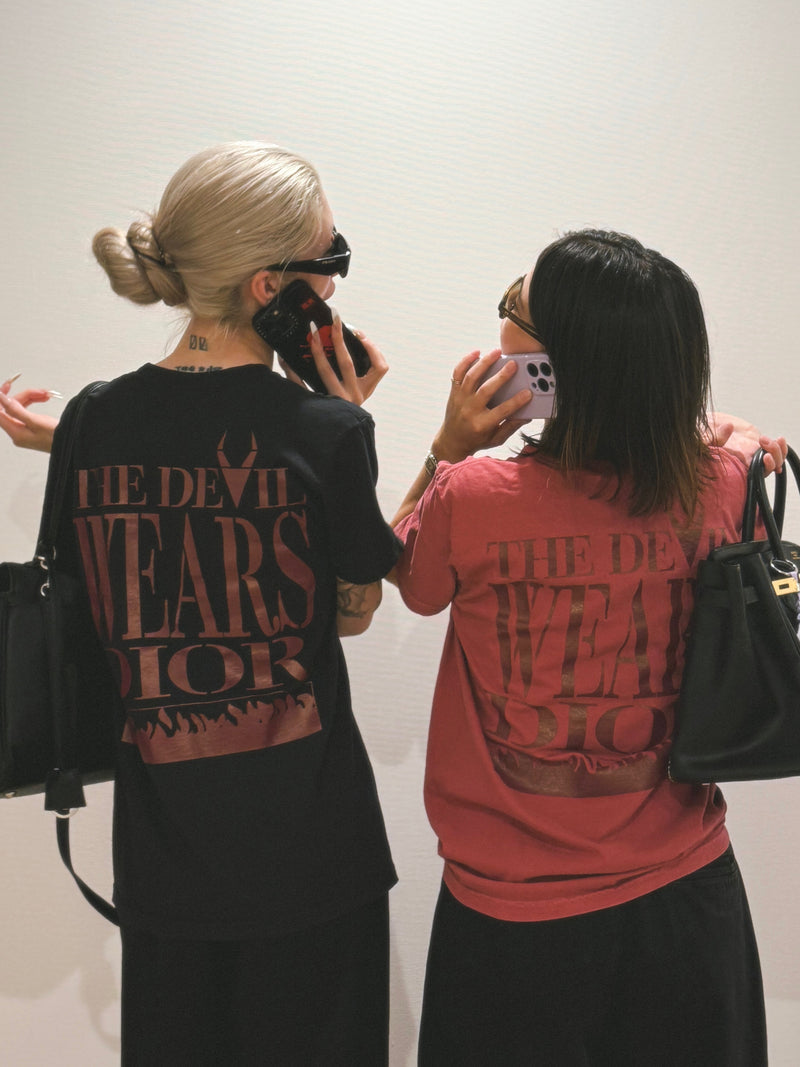 “The Devil Wears Dior” Editor Tee（Black）