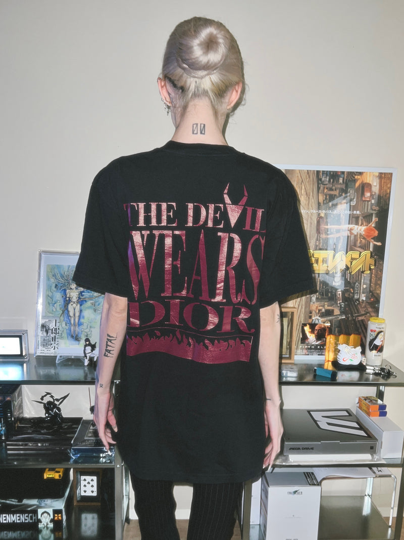 “The Devil Wears Dior” Editor Tee（Black）